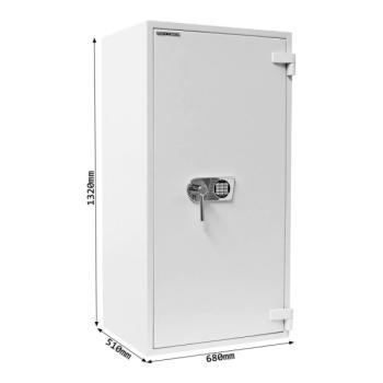 Rottner Wertschutzschrank EN2 Diamant Fire PO130 Elektronikschloss lichtgrau T05921